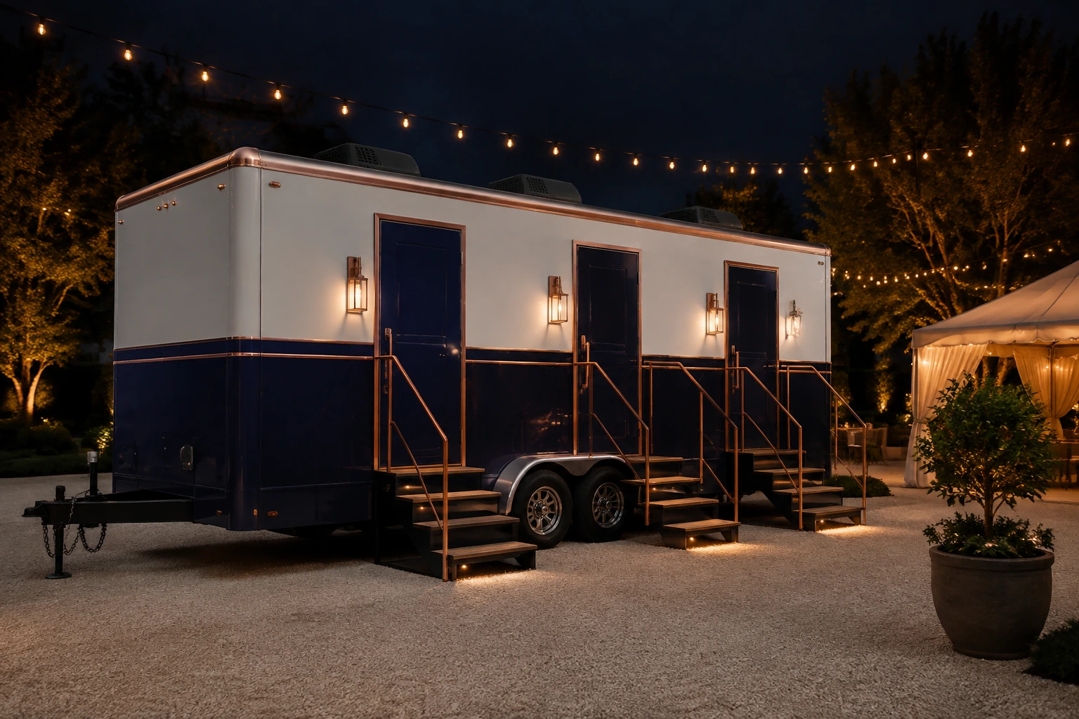 Portable restroom rental planning for Romulus, MI